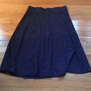 🎉Lands end polka dot skirt🎉 super soft❗️
